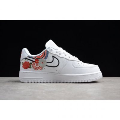 Nike Bayan Air Force 1 '07 Cny Qs Lny Beyaz / Kırmızı Kaykay Ayakkabı Türkiye - 0B7PP5HU